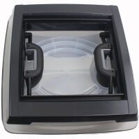 MPK Vision Vent S pro getönte Klarglas Dachluke Dachfenster Dachhaube 28 x 28 cm schwarz