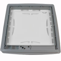 THULE Vent Dachluke Dachfenster Dachhaube 40x40 cm + Innenrahmen perlweiß