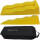 2x 5 Tonnen 130 mm Stufenkeile Ausgleichskeile Wohnmobil Camper + Tasche gelb