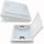 MPK Dachluke Dachfenster Dachhaube 28x28 Wohnwagen Wohnmobil Caravan Camper signalweiß