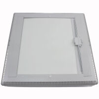 MPK Modell 42 Dachluke Dachfenster Dachhaube 40 x 40 cm + Doppelrollo Wohnwagen Wohnmobil Caravan grau