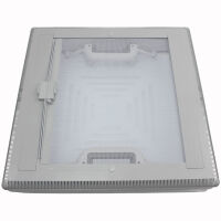 MPK Modell 42 Dachluke Dachfenster Dachhaube 40 x 40 cm + Doppelrollo Wohnwagen Wohnmobil Caravan grau