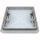 MPK Modell 42 Dachluke Dachfenster Dachhaube 40 x 40 cm + Doppelrollo Wohnwagen Wohnmobil Caravan grau