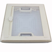 MPK Modell 42 Dachluke Dachfenster Dachhaube 40 x 40 cm + Doppelrollo Wohnwagen Wohnmobil Caravan perlweiß