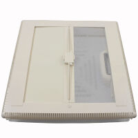 MPK Modell 42 Dachluke Dachfenster Dachhaube 40 x 40 cm + Doppelrollo Wohnwagen Wohnmobil Caravan perlweiß
