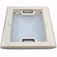 MPK Modell 42 Dachluke Dachfenster Dachhaube 40 x 40 cm + Doppelrollo Wohnwagen Wohnmobil Caravan perlweiß