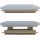 MPK Modell 32 Dachluke Dachfenster Dachhaube 32x36 Wohnwagen Wohnmobil Caravan Camper beige