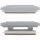 MPK Modell 32 Dachluke Dachfenster Dachhaube 32x36 Wohnwagen Wohnmobil Caravan Camper altweiß