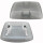 MPK Ersatzhaube VisionVent S 28x28 Dachluke Dachfenster Dachhaube Wohnwagen Wohnmobil Caravan signalweiß