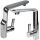 Wasserhahn Einhebelmischer Modena mit Schalter Farbe chrom (B-Ware)