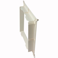 Montagerahmen für MPK VisionVent S pro Dachluke Dachfenster Dachhaube 28x28 Wohnwagen Wohnmobil perlweiß