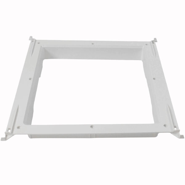 Montagerahmen für MPK VisionVent S pro Dachluke Dachfenster Dachhaube 28x28 Wohnwagen Wohnmobil signalweiß