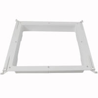 Montagerahmen für MPK VisionVent S pro Dachluke Dachfenster Dachhaube 28x28 Wohnwagen Wohnmobil signalweiß