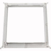 Montagerahmen für MPK VisionVent S pro Dachluke Dachfenster Dachhaube 28x28 Wohnwagen Wohnmobil signalweiß