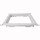 Montagerahmen für MPK VisionVent S pro Dachluke Dachfenster Dachhaube 28x28 Wohnwagen Wohnmobil signalweiß