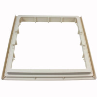 Oberrahmen für MPK Modell 42 46 47 4600 Dachluke Dachfenster Dachhaube 40x40 Wohnwagen Wohnmobil perlweiß