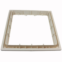 Oberrahmen für MPK Modell 42 46 47 4600 Dachluke Dachfenster Dachhaube 40x40 Wohnwagen Wohnmobil perlweiß