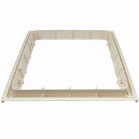 Oberrahmen für MPK Modell 42 46 47 4600 Dachluke Dachfenster Dachhaube 40x40 Wohnwagen Wohnmobil perlweiß