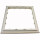 Oberrahmen für MPK Modell 42 46 47 4600 Dachluke Dachfenster Dachhaube 40x40 Wohnwagen Wohnmobil perlweiß