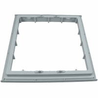 Oberrahmen für MPK Modell 42 46 47 4600 Dachluke Dachfenster Dachhaube 40x40 Wohnwagen Wohnmobil grau